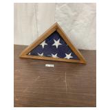 American Flag in Display Box