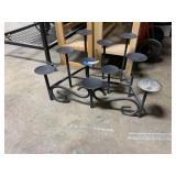 Wrought Iron Fireplace Candelabra