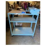 Rolling Metal Cart