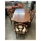 Cherry Wood? Dining Table & Chairs