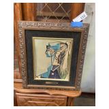 Portrait of a Young Woman Picasso Print
