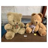 (2) Large Plush Teddy Bears