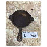 Antique Wagner Ware Cast Iron Miniature Skillet