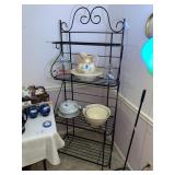 Wrought Iron Bakers Rack (only)