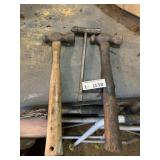 (3) Ball Peen Hammers