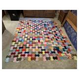 Vintage Apple Core Quilt Top