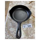 Vintage Cast Iron Hammered Skillet