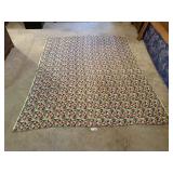 Vintage Quilt "Patchwork Triangle Pattern"