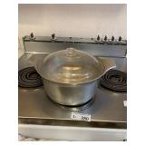 Vintage Griswold Aluminum Dutch Oven Glass Lid #98