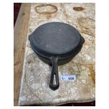 Vintage Cast Iron Hammered Skillet 4-in-1
