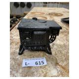 Antique Queen Cast Iron Miniature Stove
