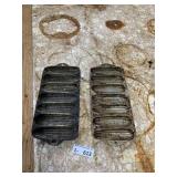 (2) Aluminum Corn Bread Stick Pan
