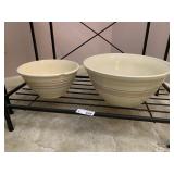 (2) Vintage McCoy Pottery Bowls