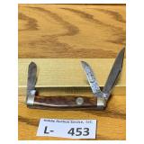 Vintage Buck Creek Indian Head Pocket Knife