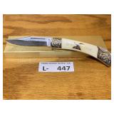 Faith IN GOD We Trust Folding Knife