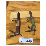 VIntage Boy & Girl Scouts Pocket Knives