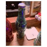 Plastic Coca-Cola Bank of Decor Glass Marbles