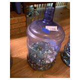 Marbles in Plastic Bottle (not full)