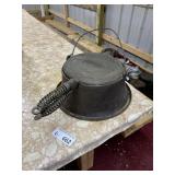 Antique Wards Cast Iron Waffle Maker