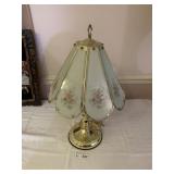 Panel Glass Table Lamp - Floral