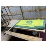 John Deere Flag w/Pole