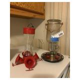 (2) Humming Bird Feeders