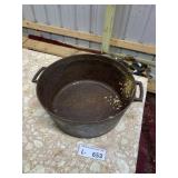Antique "ERIE" Dutch Oven Pot (Broke bottom) #8