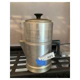 Vintage MCM Aluminum Drip Coffee Pot