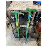 (2) Wood Walking Canes w/ Marbles