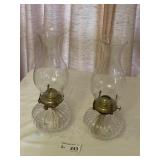 (2) Oil Lamps