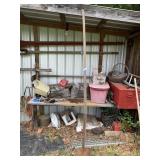 Antique Power Company Pole Shovel Long Handle