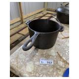 Vintage Cast Iron Hammered Deep Fat Fryer CHF?