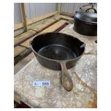 Vintage Cast Iron Chicken Fryer Hammered