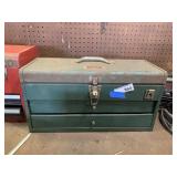 Vintage Metal PARK Tool Box & Contents