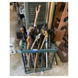 Walking Canes in Tool Holder