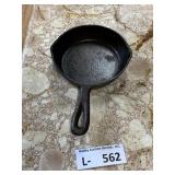 Vintage Cast Iron Hammered Mini Skillet