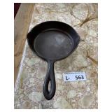 Vintage Cast Iron Hammered Skillet