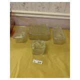 Clear Glass Refrigerator Dishes