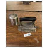 Vintage Monitor Self Heating Gas Sad Iron