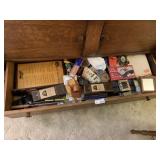 MIsc Contents in Bottom Drawer