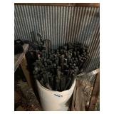 Large Lot of Golf Club Handles for Walking Sticks