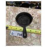 Small Cast Iron Mini Skillet St. Augustine