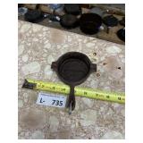 Small Cast Iron Mini Skillet Ashtray BSR