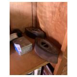 Vintage Sad Irons, etc