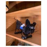 Metal Art Cat Sculpture