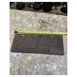 Antique Virginia 1931 Lincese Plate