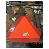 Plastic Slow Moving Vehicle Emblem