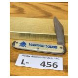 Vintage Masonic Pocket Knife