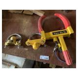 Trailer Locks - (in tractor barn)
