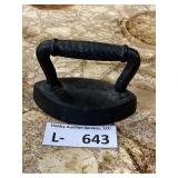Small Salesman Sample Cast Iron Sad Iron
